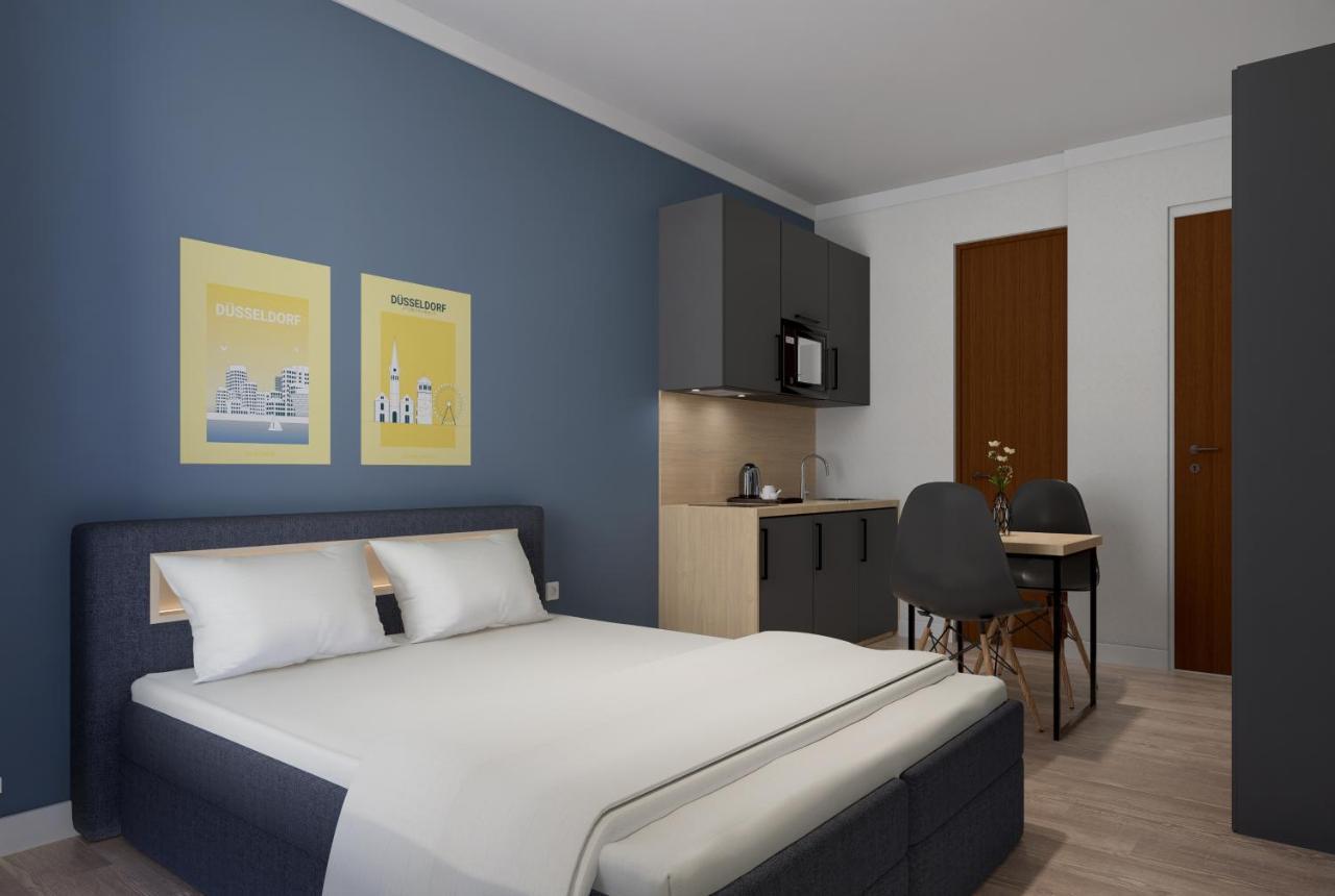 Antares Apartments Düsseldorf Exteriör bild