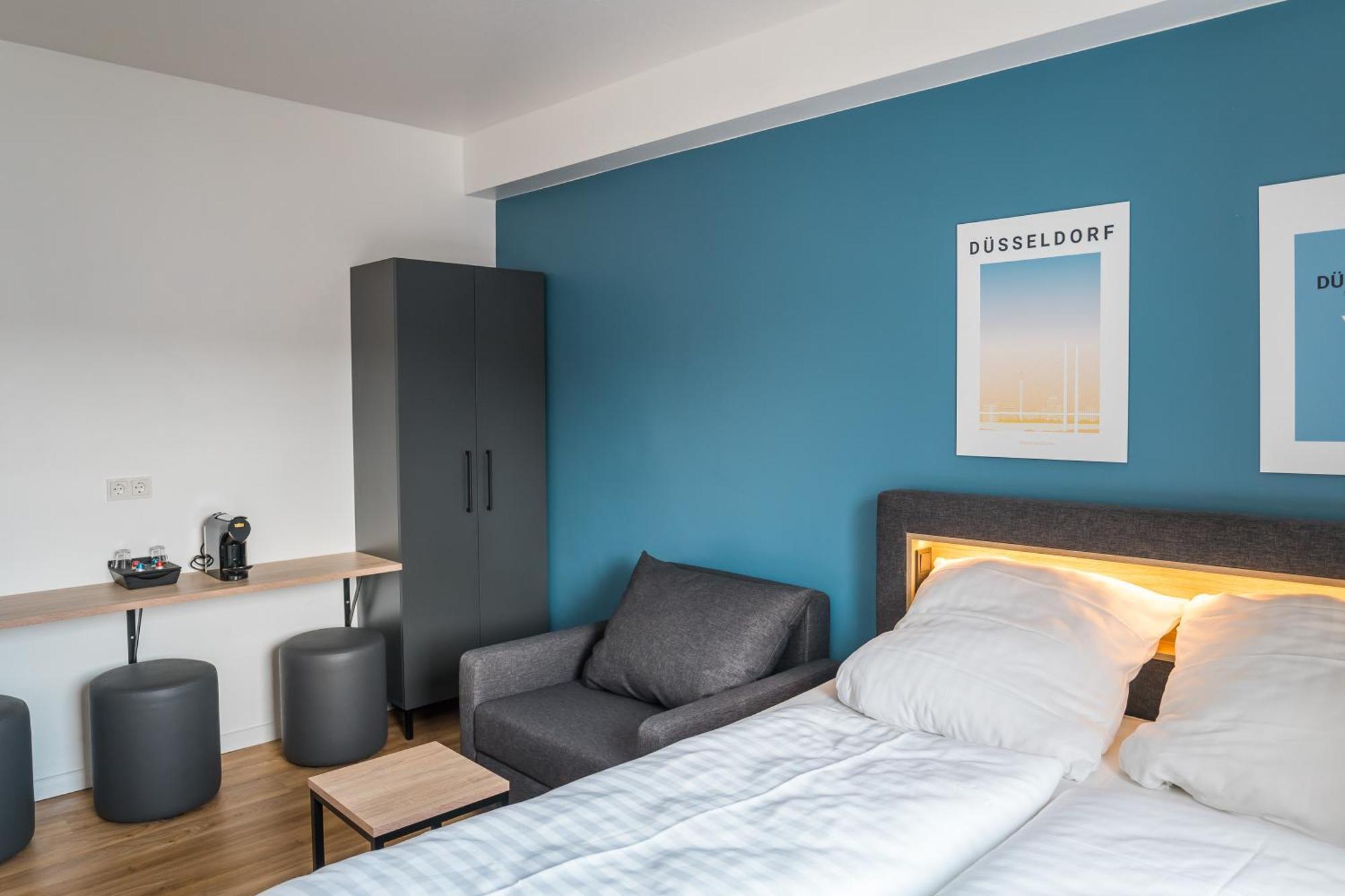 Antares Apartments Düsseldorf Exteriör bild