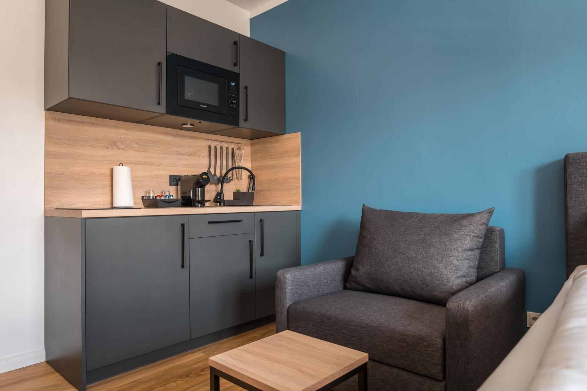 Antares Apartments Düsseldorf Exteriör bild