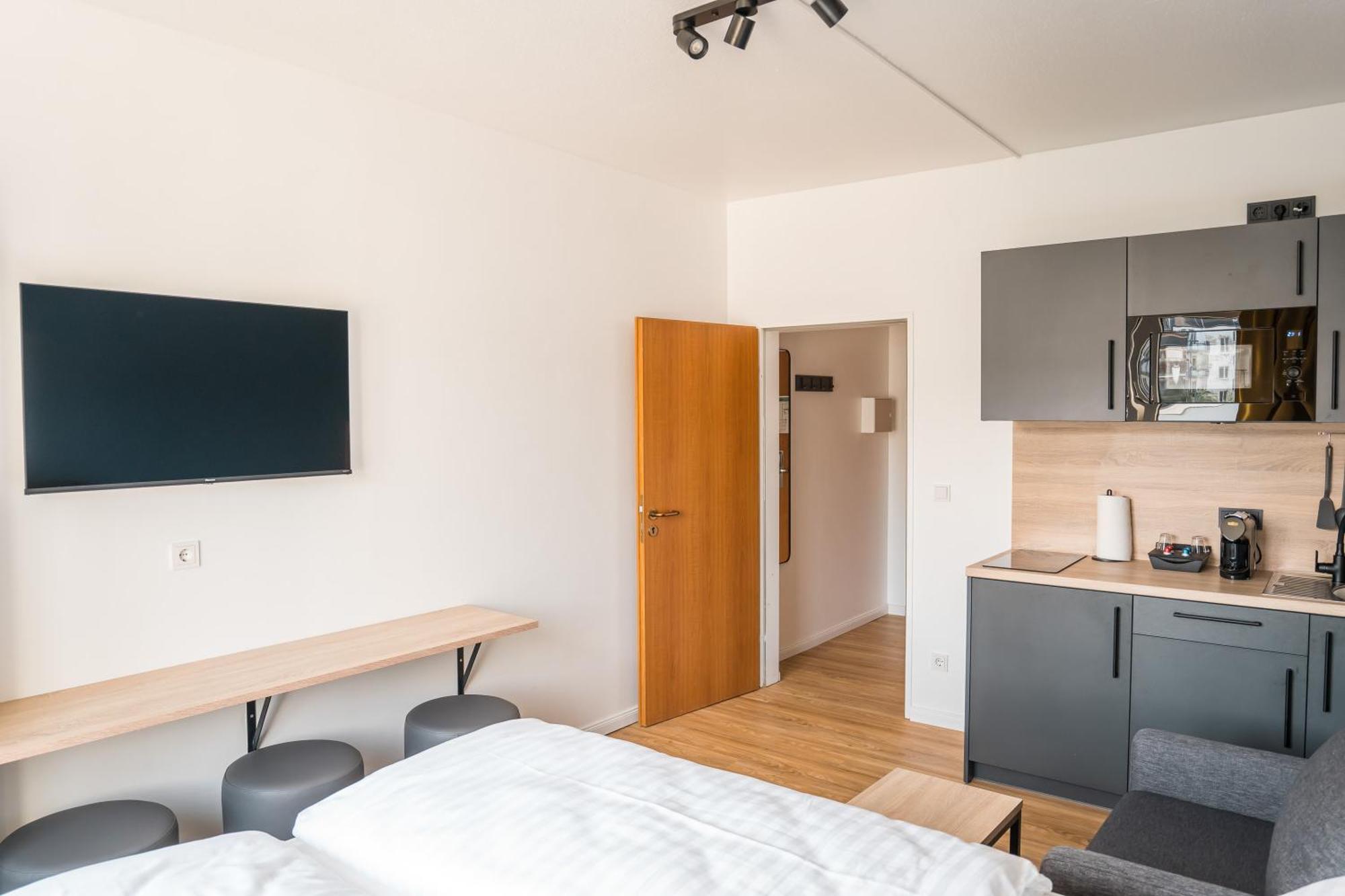 Antares Apartments Düsseldorf Exteriör bild