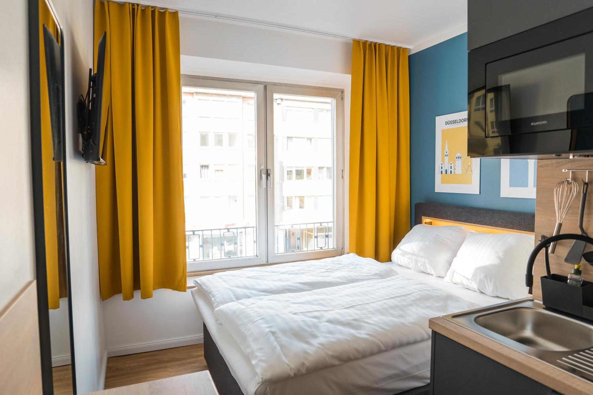Antares Apartments Düsseldorf Exteriör bild